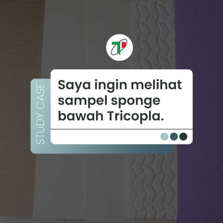 Studi Kasus: Saya Ingin Melihat Sampel Sponge Bawah Tricopla.