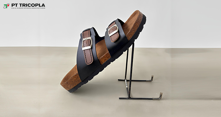 rubber cork sandal semi formal