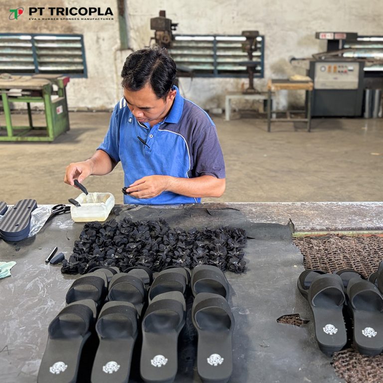 masalah umum pabrik sandal yang diakibatkan material