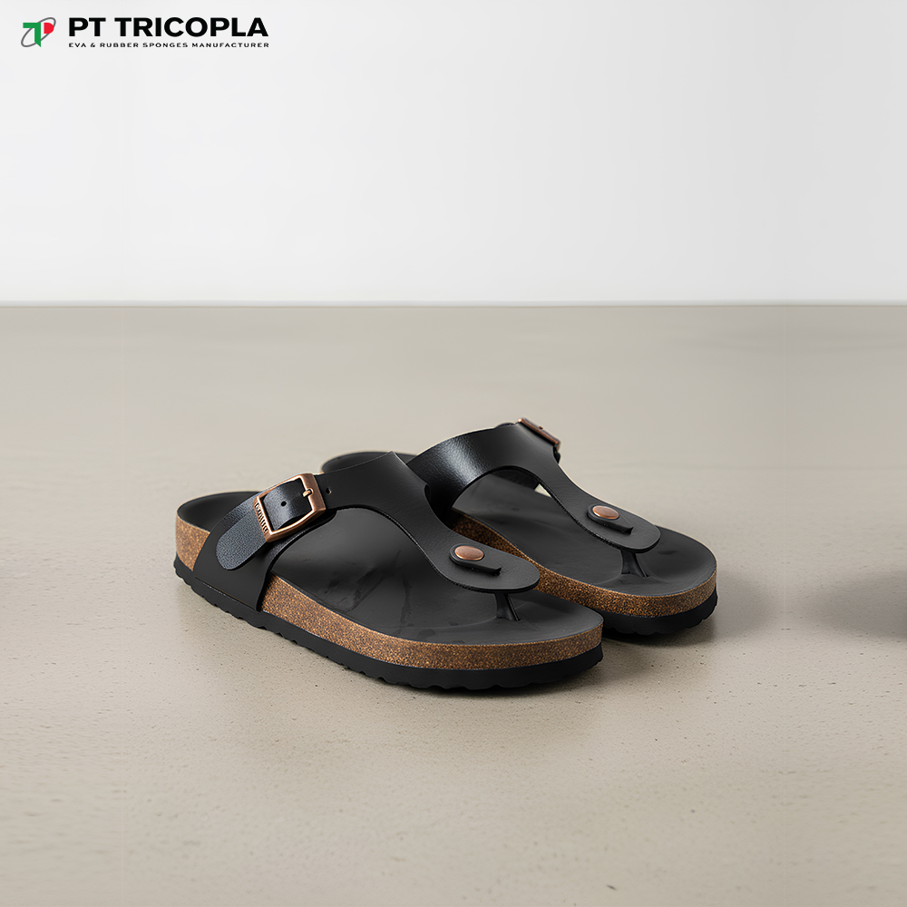 material rubber cork sol birkenstock menarik dalam industri sandal